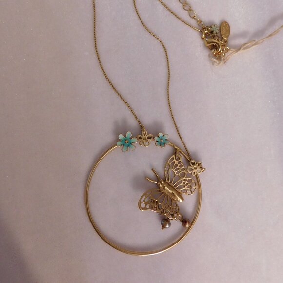 Ladies Pilgrim Butterfly Necklace - Picture 2 of 4